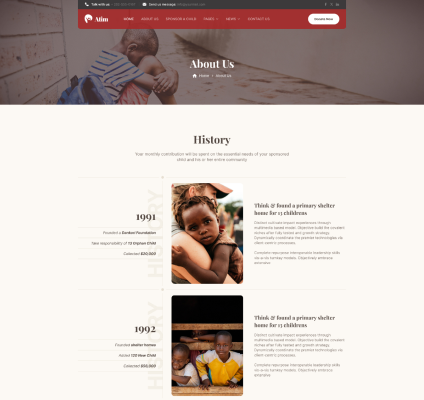 Latim-Food & Beverage Industry Website