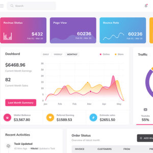 Fusion - Business Analytics Admin Dashboard